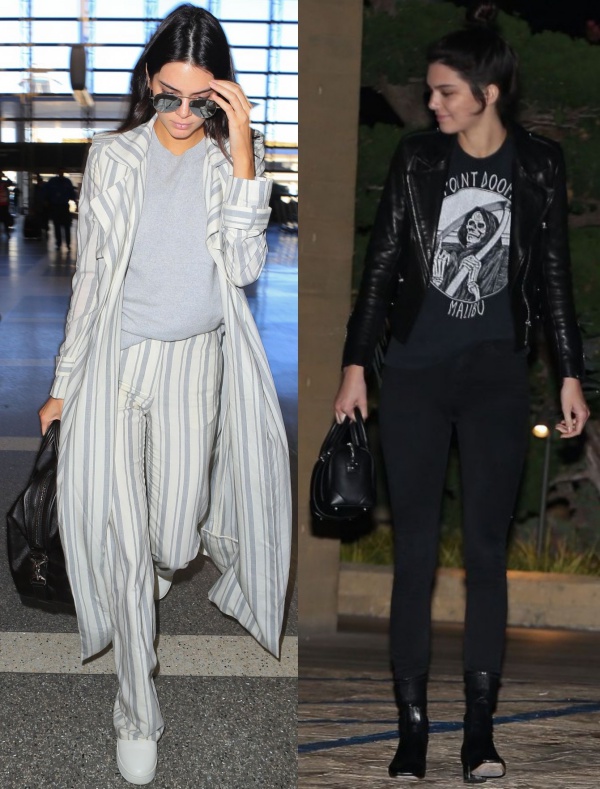 Kendall Jenner's Airport Style